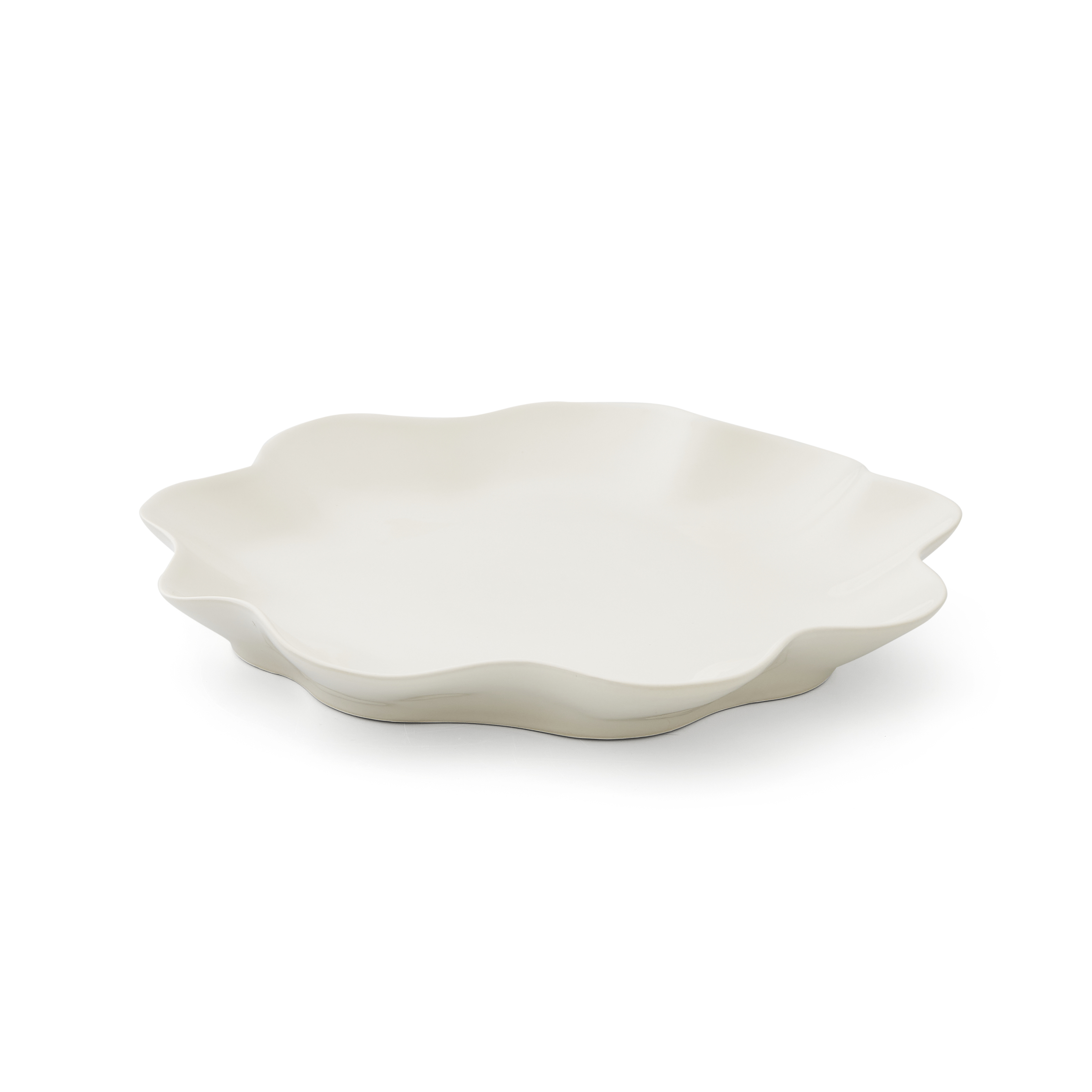 Sophie Conran Floret Large Serving Platter, Cream image number null